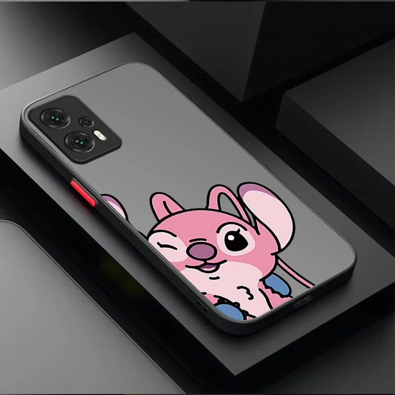 Милый чехол Disney Stitch для Xiaomi POCO M6 Pro 4G C65 X6X3 NFC X4 GT X5 F3 F4 F5 F6 13T 12T 11T 10T 13 12 11 Lite 5G NE Cover