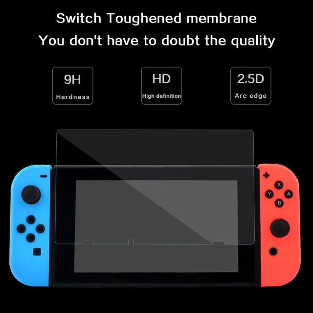 New Protective Tempered Glass For Nintend Switch Lite Screen Protector Film For Nintendos Switch NS OLED Glass Accessories 3