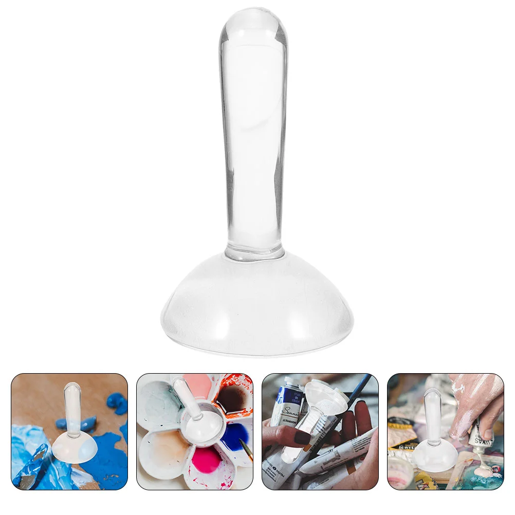 

Oil Painting Glass Muller Grinding Rod DIY Watercolor Pestle Mixing Pigment Tool
