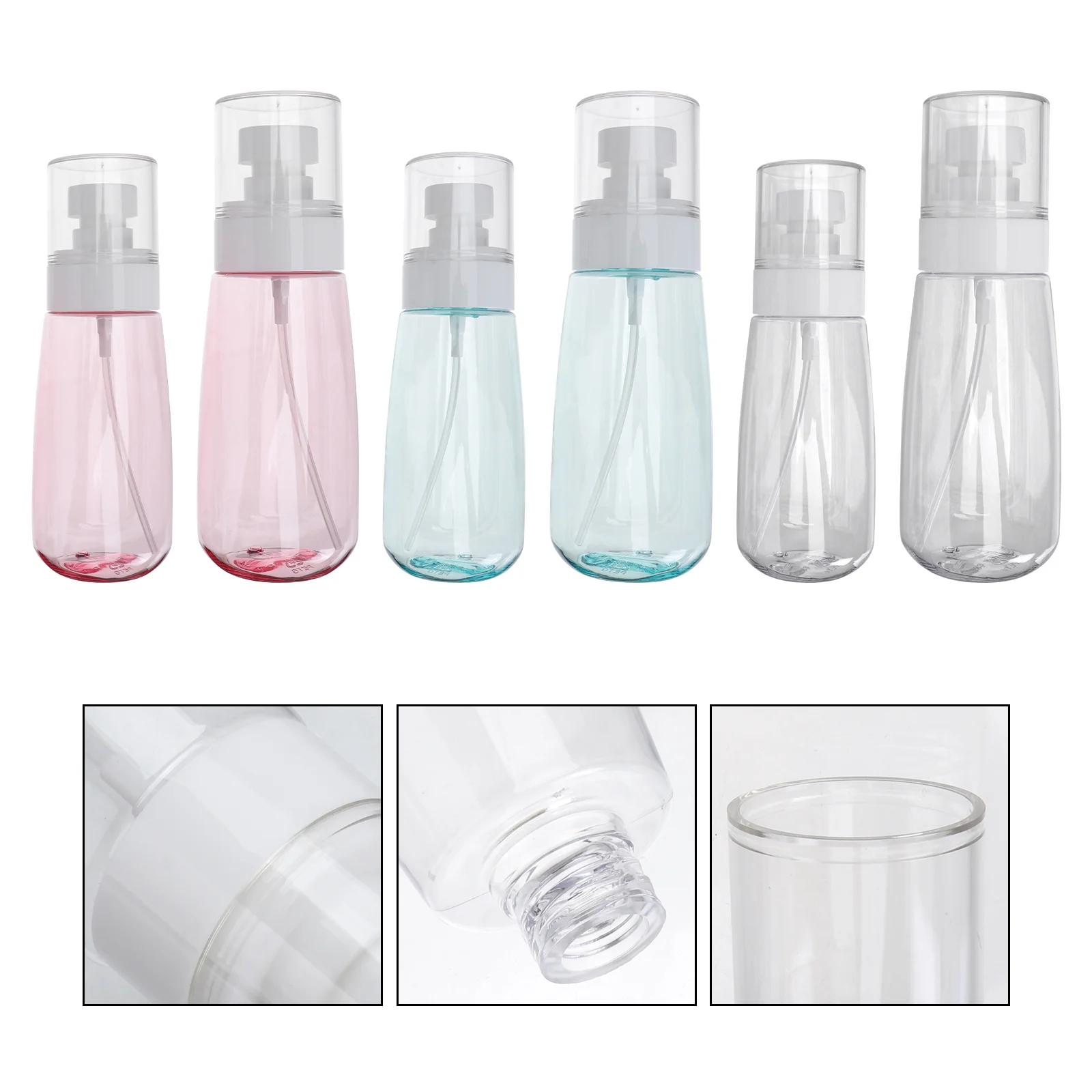 

6pcs Travel Bottle Shampoo Bottle Lotion Bottle Soap Bottle for Home Outdoor Hotel