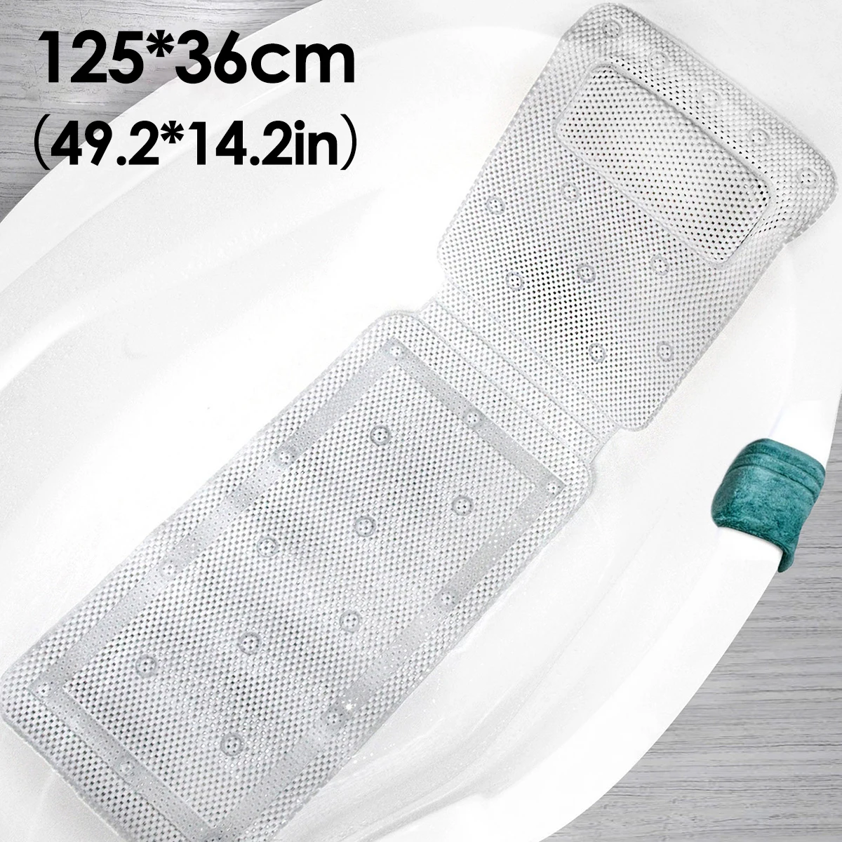 For Head And Neck Rest Bathtub Pillows With 30 Non-slip Suct