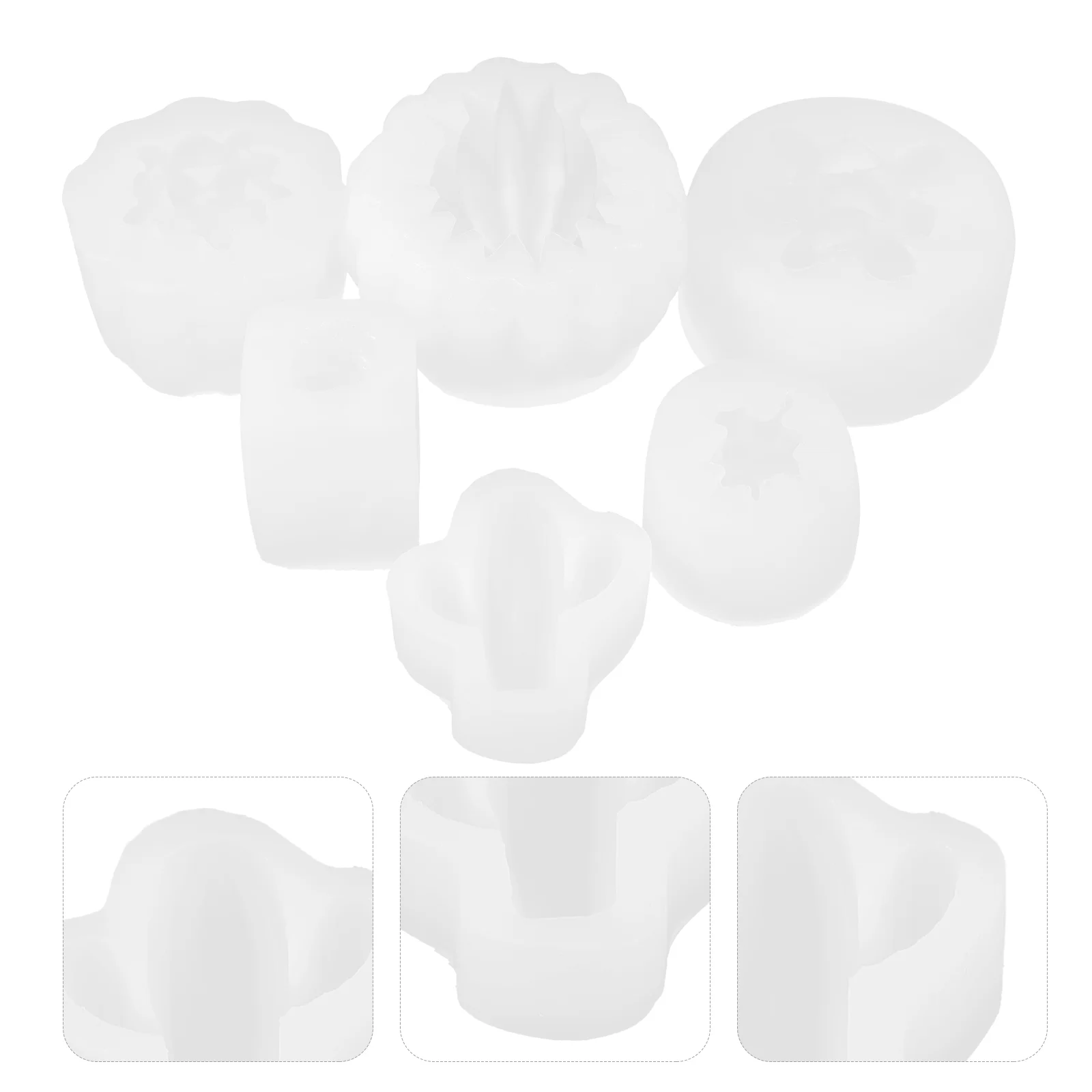 

6 Pcs Silicone Mold DIY Lover Molds Handcrafting Cactus Shape Scented Baking Mold/cake Candles