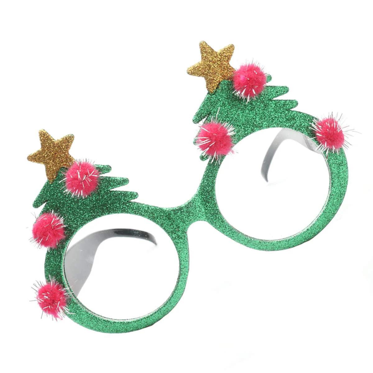 

1pc Christmas Tree Eyeglasses Funny Innovative Party Glasses Festival Christmas Party Favor Decoration