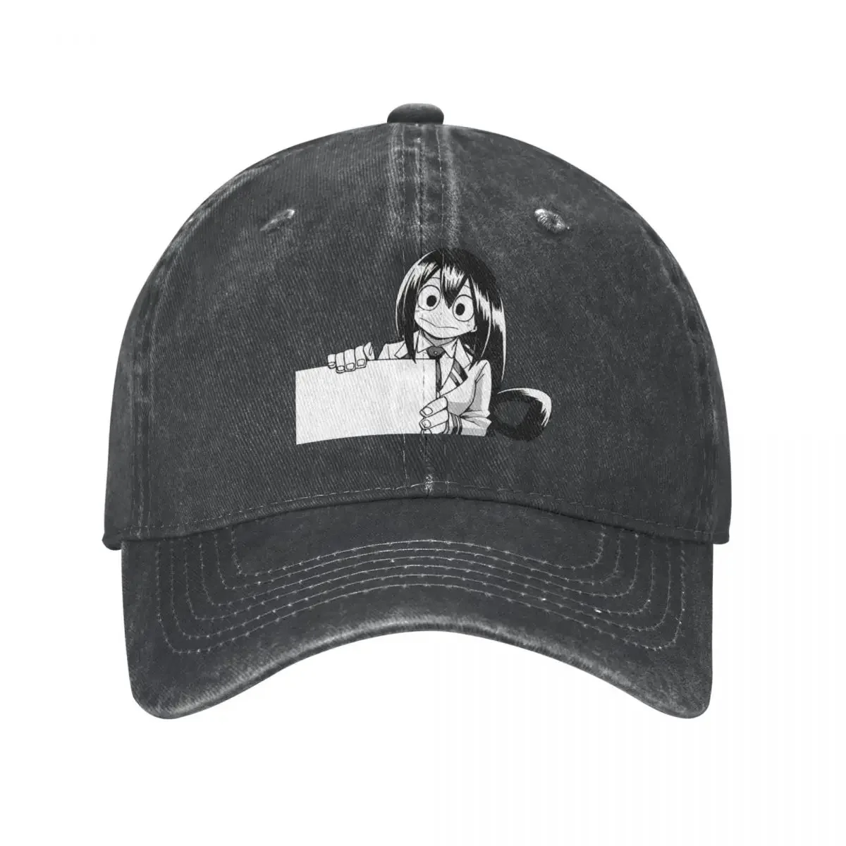 

Tsuyu Asui Blank Sign Baseball Cap cowboy hat Peaked cap Cowboy Bebop Hats Men and women hats