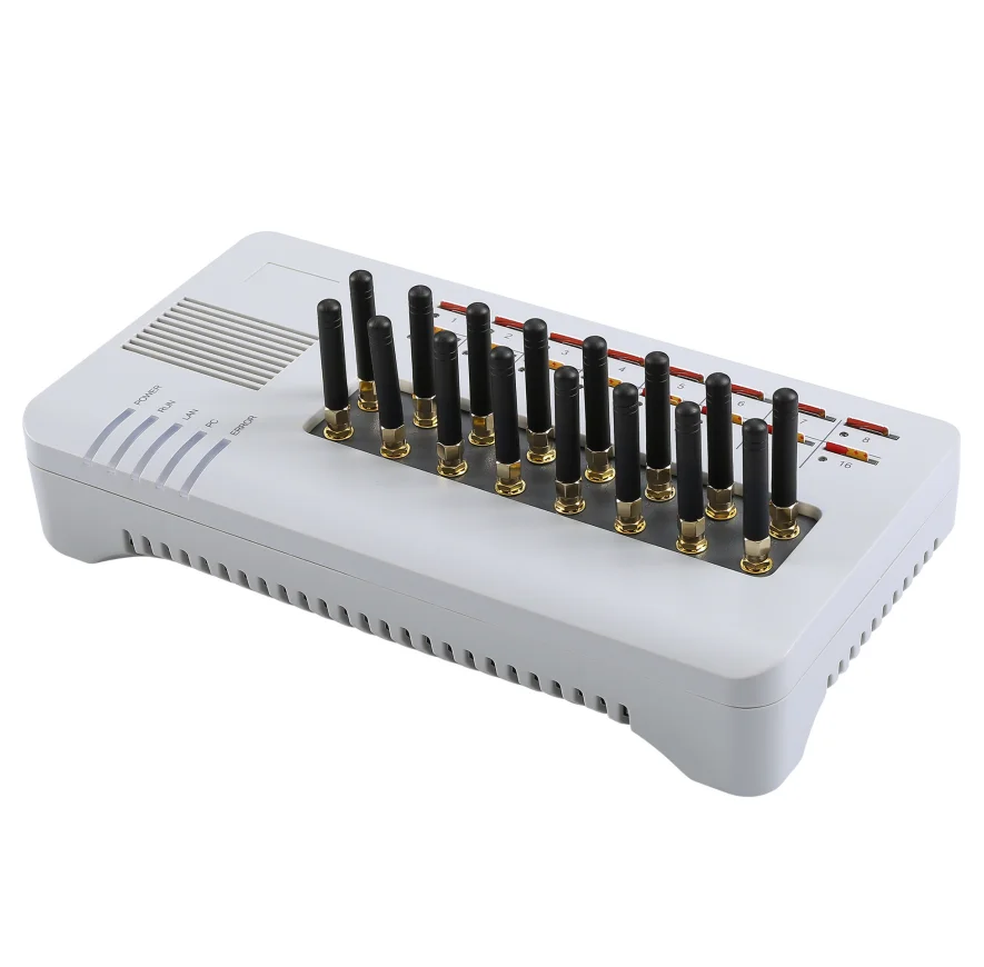 

2022 skyline GOIP 16 ports Sip Gateway Bulk Voice gsm calling center gateway