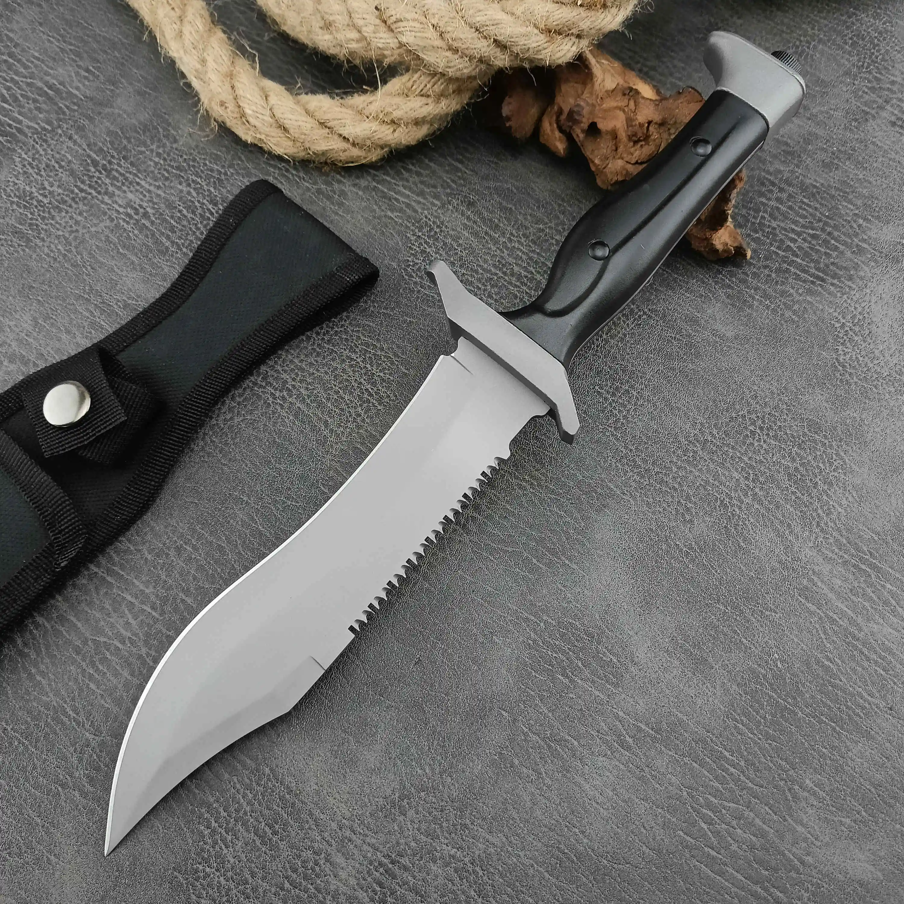 Тактический охотничий нож Timberwolf с фиксированным лезвием 5Cr13Mov рукояткой из