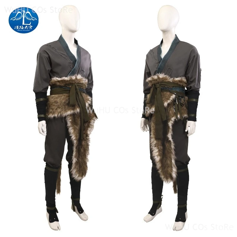 Аниме игра черный миф Wukong Косплей Костюм сужденный один косплей маска комикс