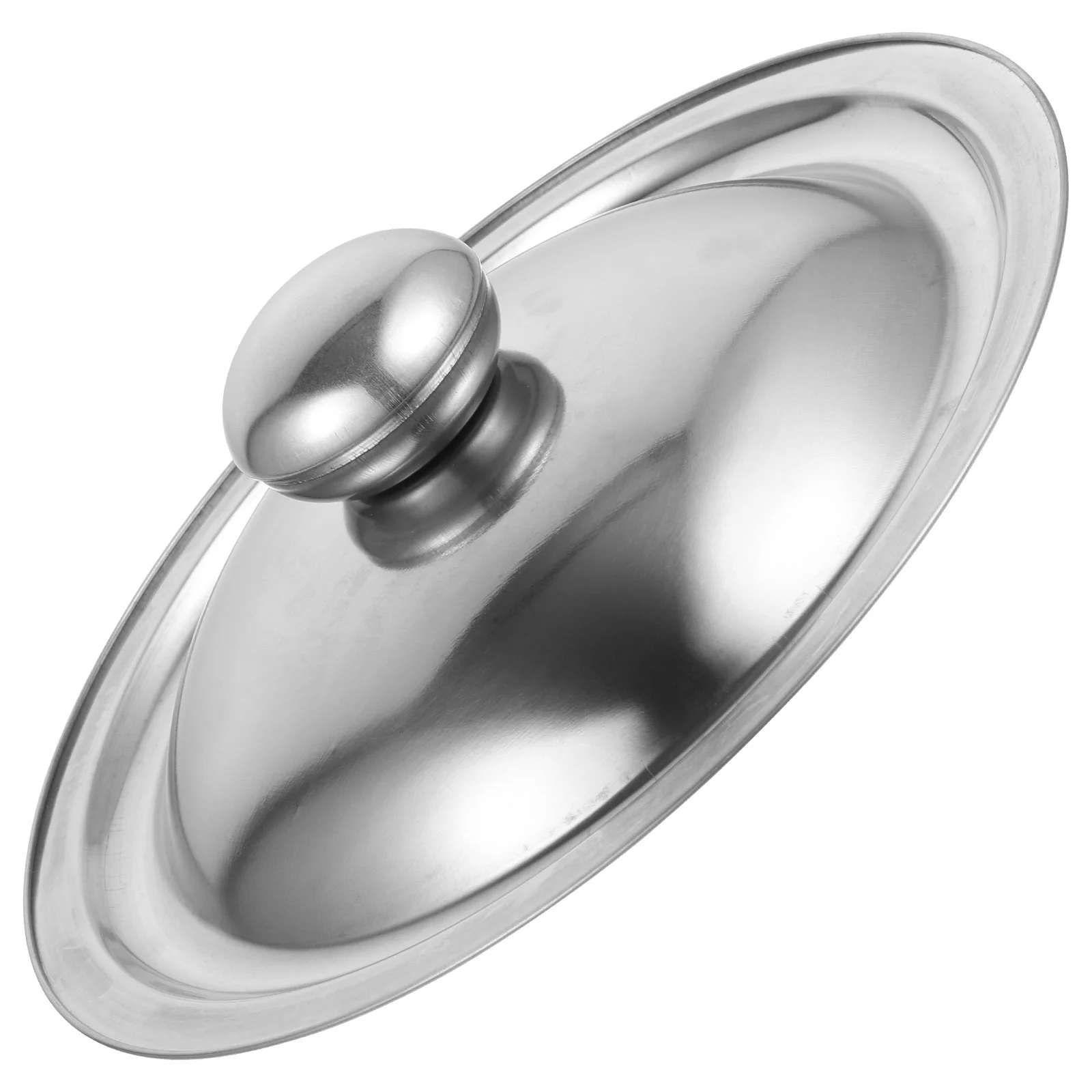 

Taste Cup Lid Spill Proof Metal Seasoning Pot Cover Stainless Steel Cooking Utensils Oil Universal Pan Lids Reusable