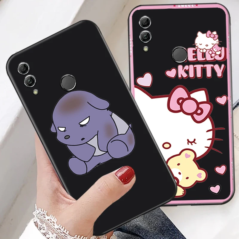 

Hello Kitty Kuromi Phone Case For Huawei Honor 30S 30 Lite Pro 20 V20 20i 20 Lite 10 V10 10i 10 Lite Funda Silicone Cover Soft