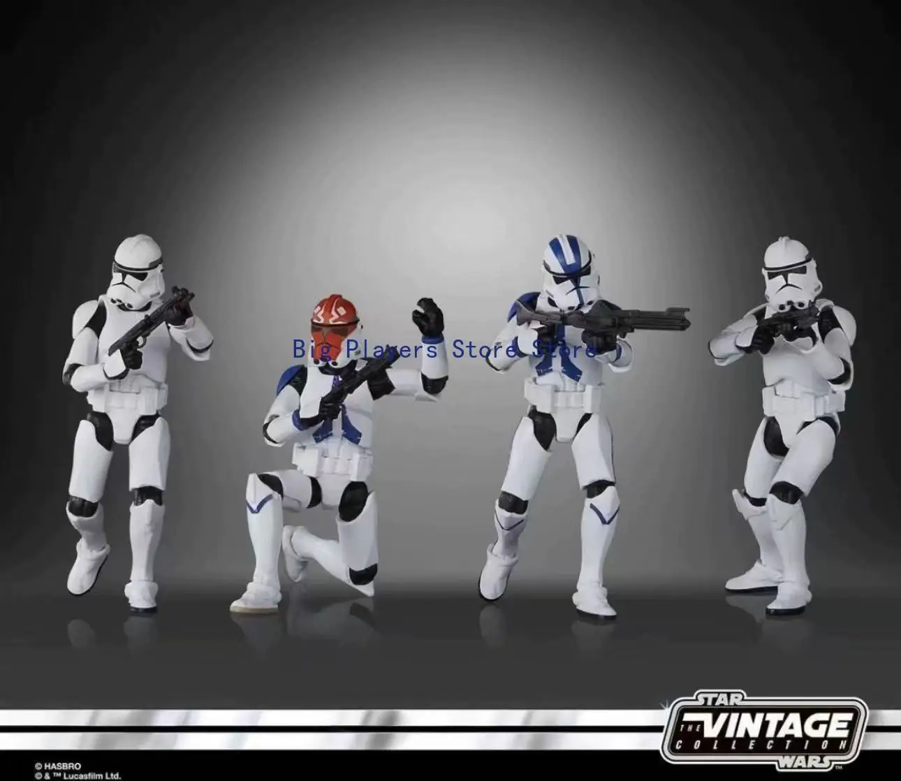 Фото Набор из 4 фигурок-солдатиков-клонов Hasbro Star Wars 332-го отряда, 3,75 дюйма, в наличии №3