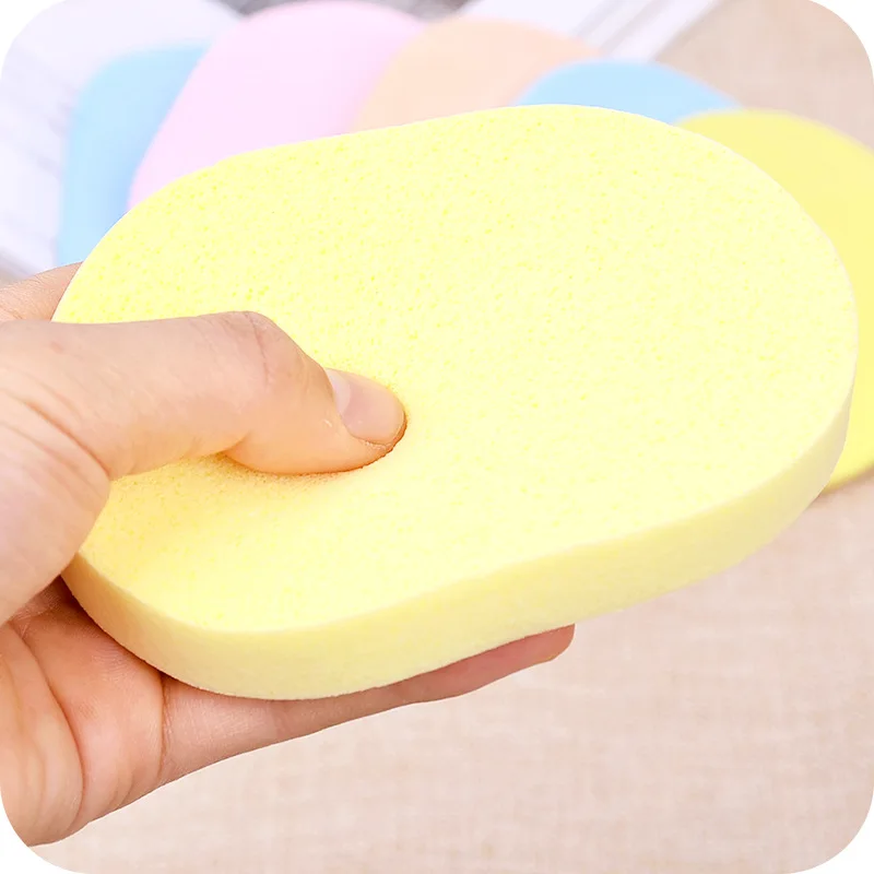 

1pc Sponge Face Makeup Remover Pads Foundation Powder Reusable Cosmetic Puff Soft Facial Cleansing Sponge Skin Care Beauty Tools
