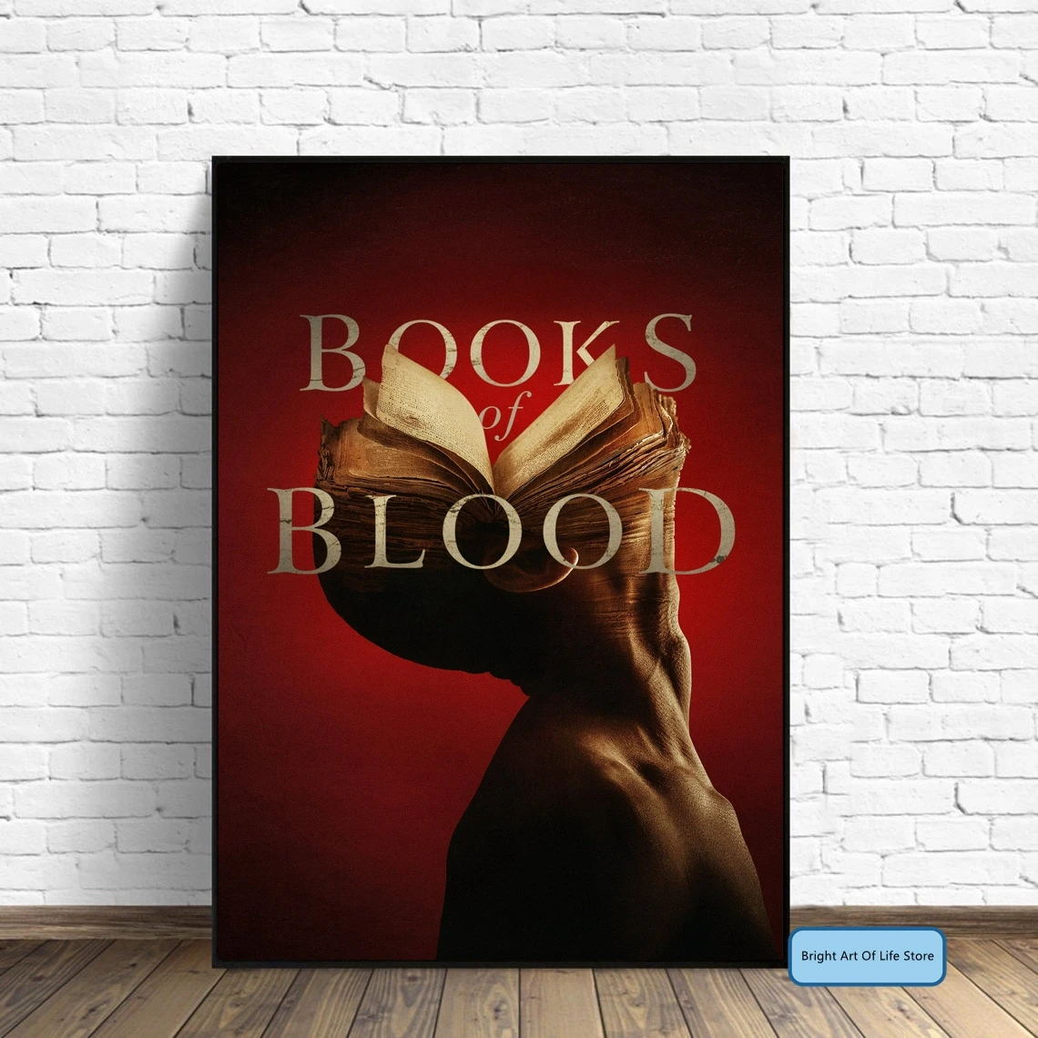 

Books of Blood (2020) Movie Poster Cover Photo Canvas Print Wall Art Home Decor (Unframed)