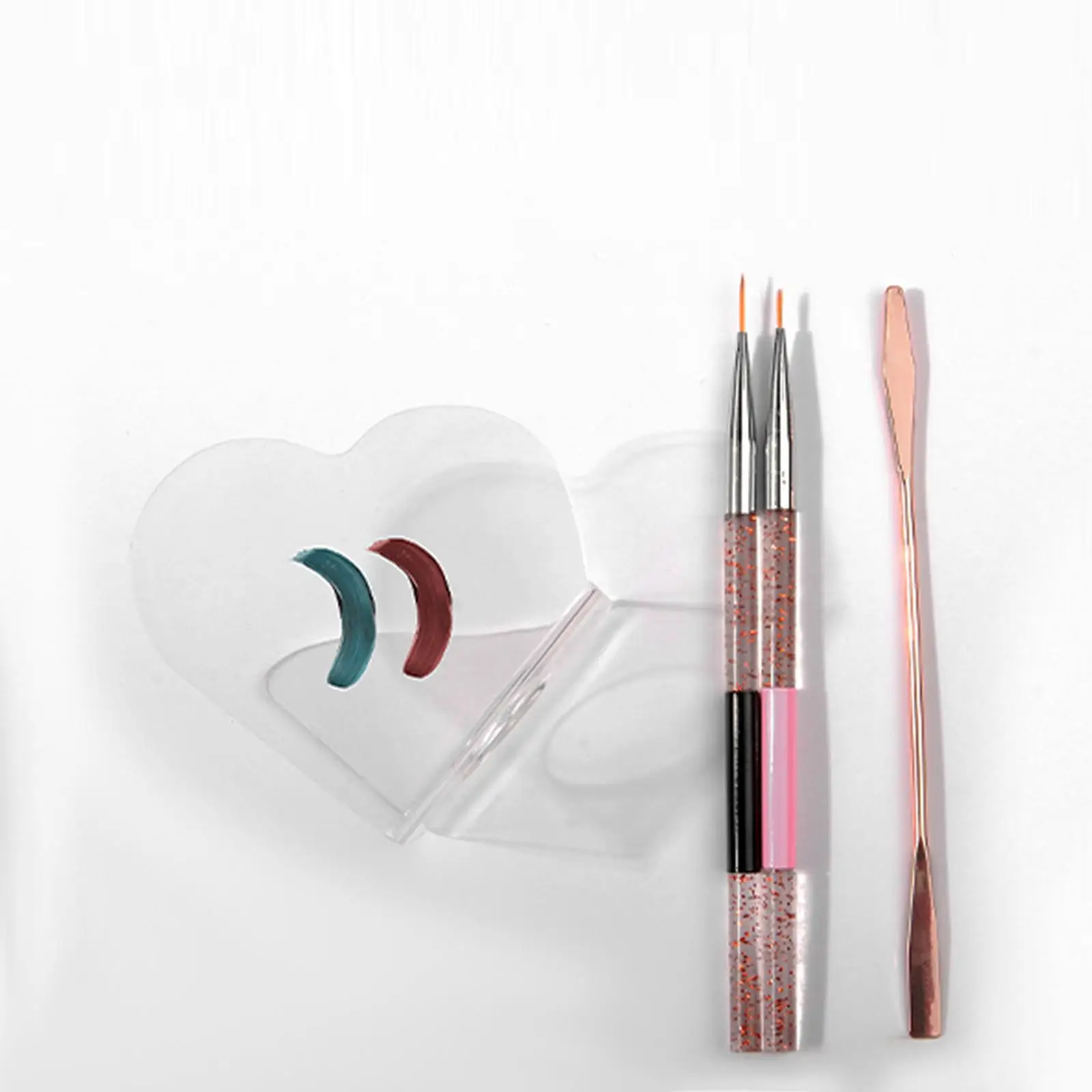 Ручная косметическая палитра многофункциональная Женская Палитра прозрачная