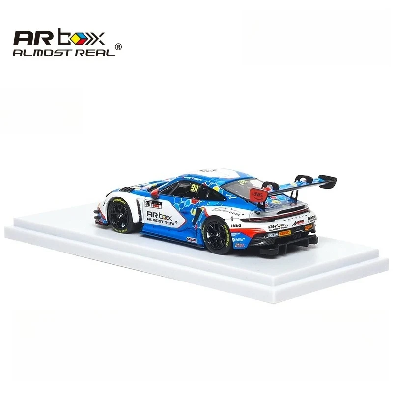 Фото Модель Almost Real AR Box в масштабе 1:464 Porsche 911 GT3 R 2026 GT World Challenge Asia Sepang # Коллекционная модель автомобиля 911 из литого металла №5