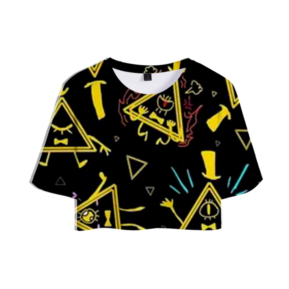 

2022LIANSHUO Summer New Hot Sale Y2k Round Neck Women's Short Fashion Casual Trend Top 3D Art Print Short Sleeve Sexy T-Shirt