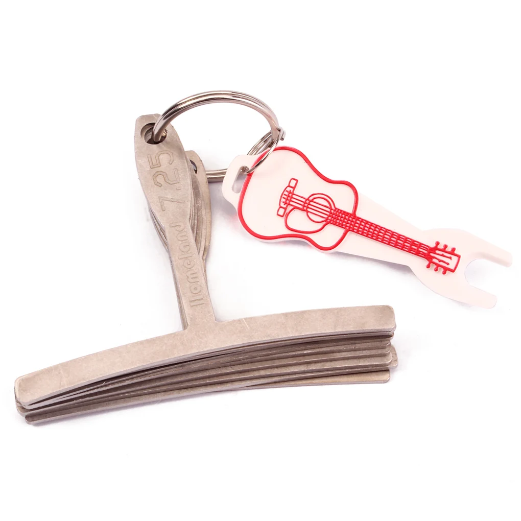 

Electric Acoustic Guitar T-shaped Under String Gauge Musical Stringed Instrument Pin Puller Measuring Professional