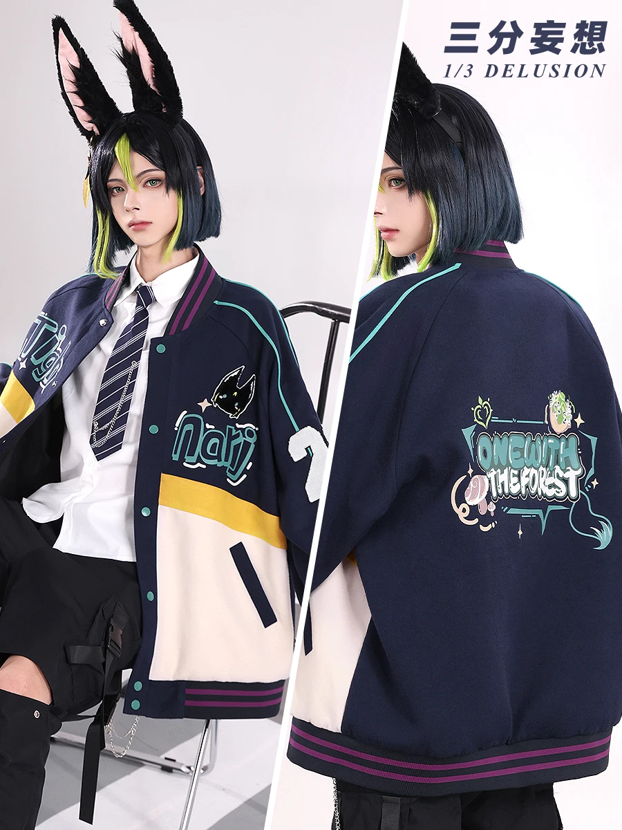 Костюм для косплея CosAn Game Genshin Impact Wanderer/Scaramouche/Xiao/kaedeхара казуха/тесновари красивое