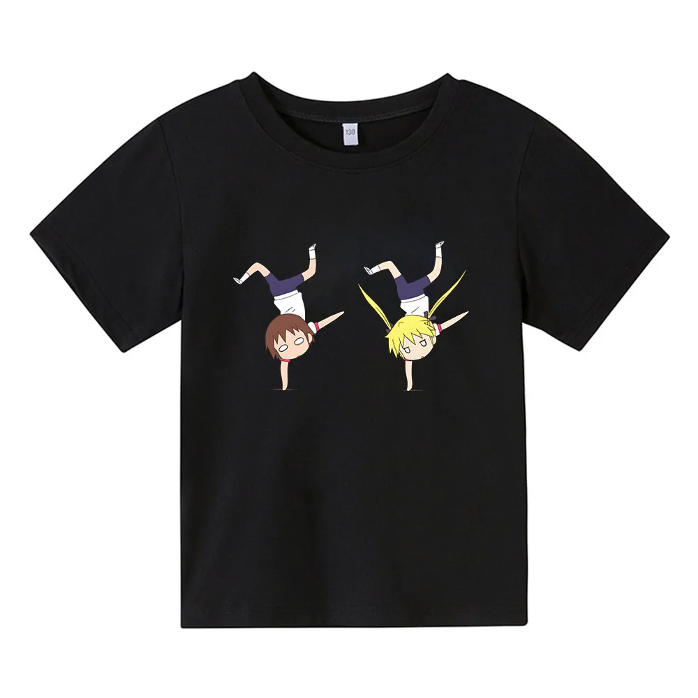 

Kill Me Baby Agiri Goshiki Yasuna Oribe Oversized T-shirts Girls 100% Cotton Fashion Tshirts Cartoon Kawaii/Cute Tee High Street