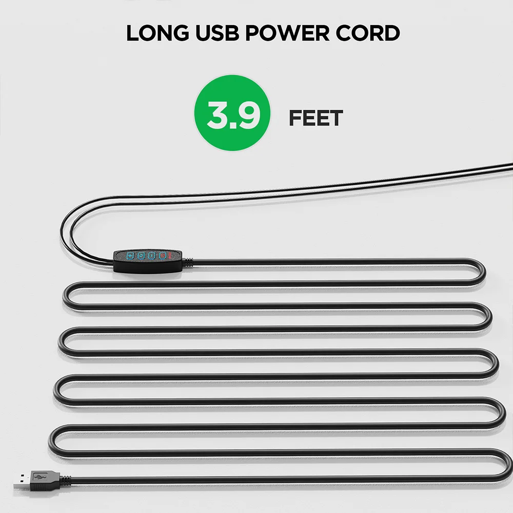 Вспомогательные лампы Elikliv для цифрового микроскопа На гусиную шею 118 см гибкий