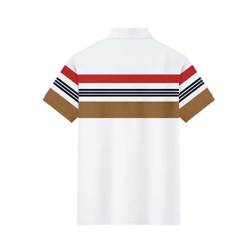 Поло США ASSN. Классическая мужская Свободная дышащая Модная рубашка-поло в