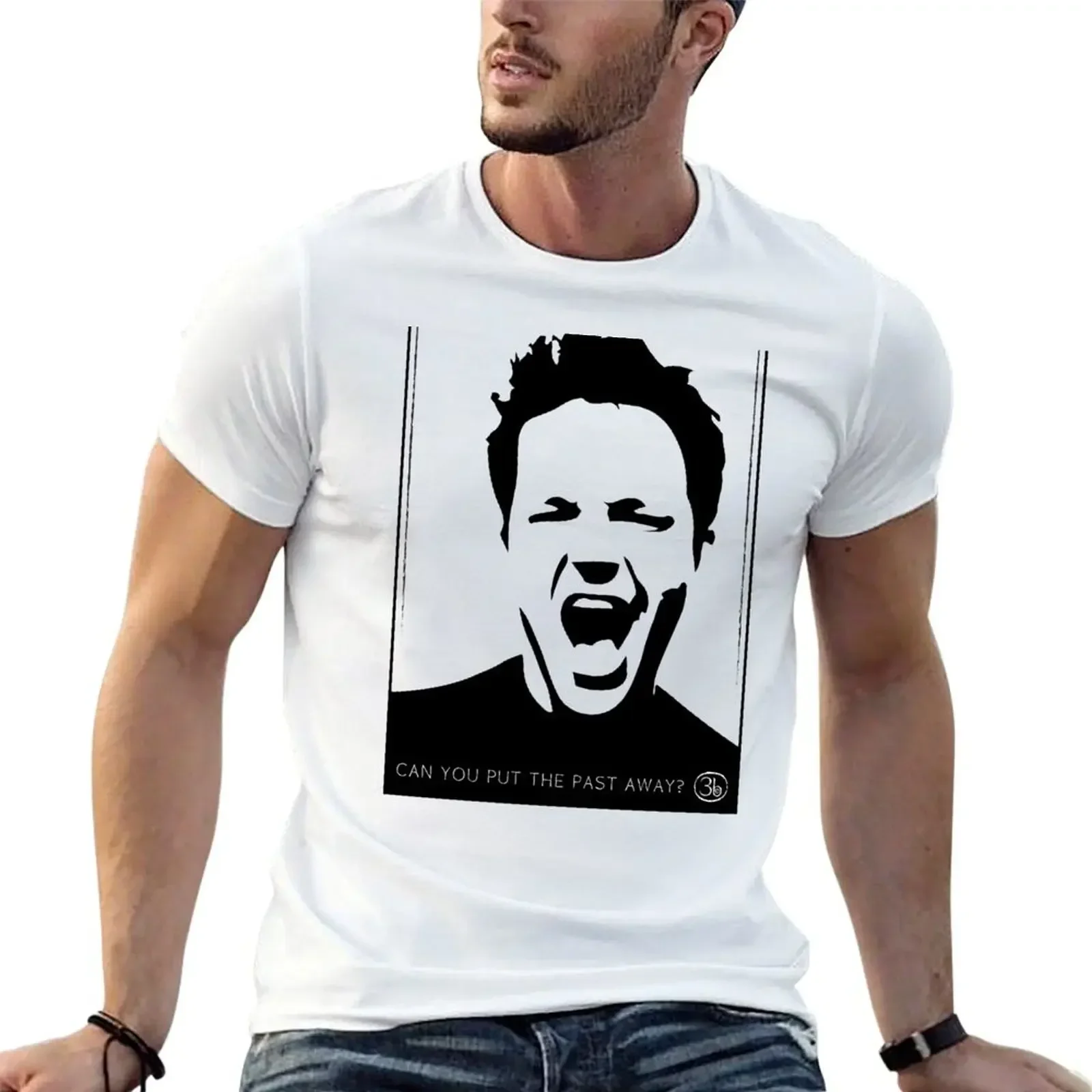 Можно вы положить минулым вырезом? Футболка с винтажным рисунком хлопковые