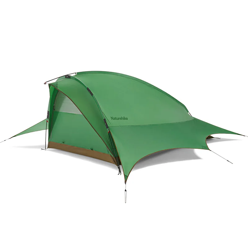 

Naturehike FLYING FISH 2 Man Tent Lightweight Double Account Camping Tents Portable 2000mm Waterproof High Top 20D Nylon Tent