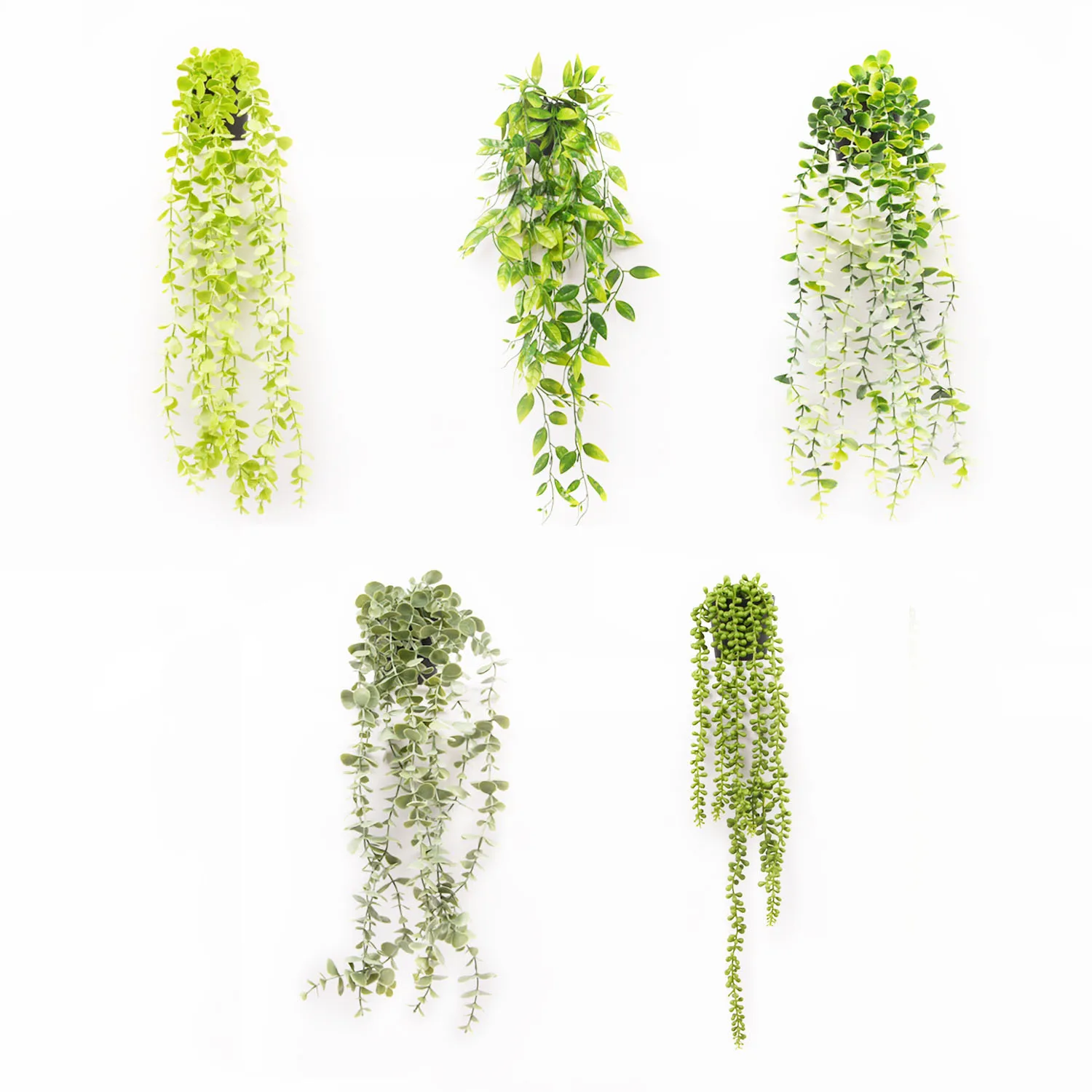 Искусственные растения лоза подвесной плющ папоротник трава зелень растение