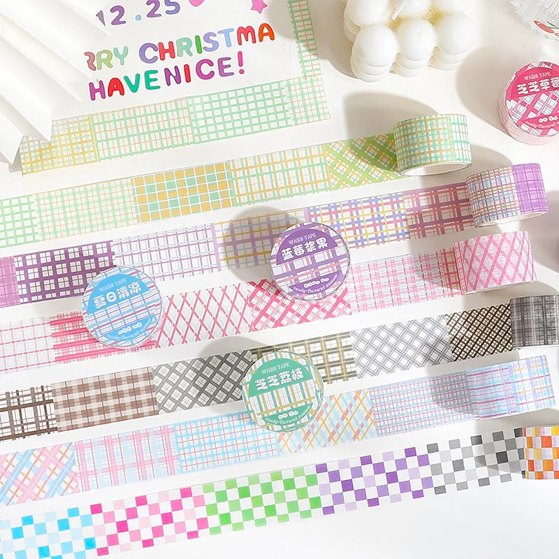 

Candy-flavored Early Summer Series DIY Decor Planners Scrapbooking Sticker Making Paper Decoration Tape Adhesive School Party