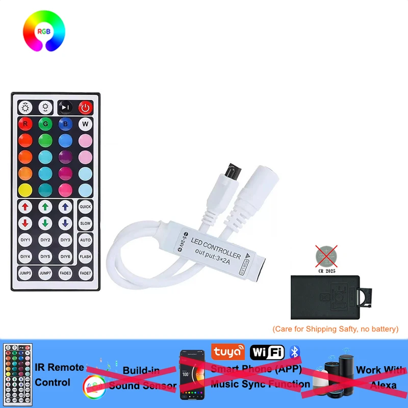 

RGB контроллер Vogliovoi HS5050MH01 12В 4 контакта