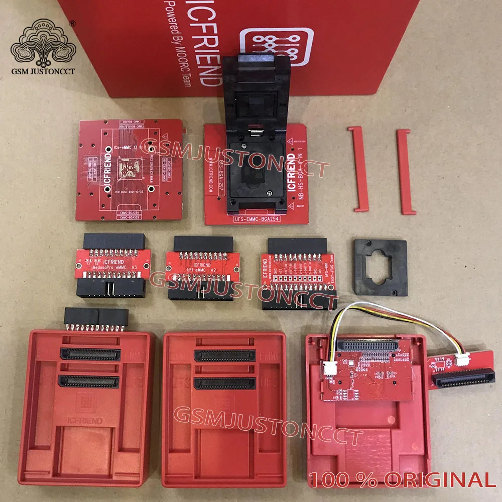 NB-Pro 4 in1Socket для ICFRIEND E-mate EMMC и UFS BGA254 BGA297 поддержка Easy-jtag box Medusa riffv2 Socket ICFRIEN |