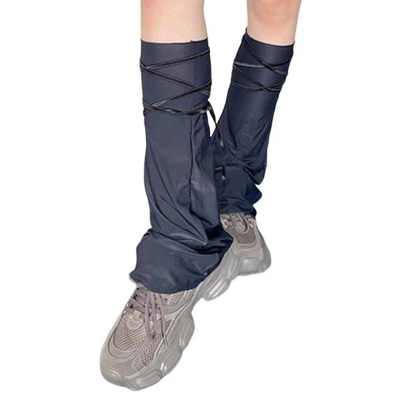 SZL дышащие солнцезащитные рукава для ног с регулируемыми завязками женщин