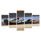 Модульные картины HD с принтом, 5 панелей, роскошный автомобильный постер, Картина на холсте, настенное искусство, рама, украшение для дома, комнаты