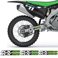 motorcycle accessories stickers for kawasaki kx 250 250x 250r 250f 450 450f 450x 450sr 500 1974 2022