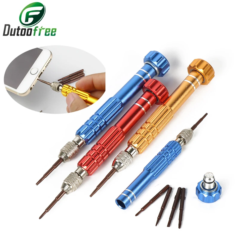 

Screwdriver Set 5 in 1 Electronic Torx Screwdriver Opening Repair Tools Kit for Iphone Nokia Samsung Sony LG HTC