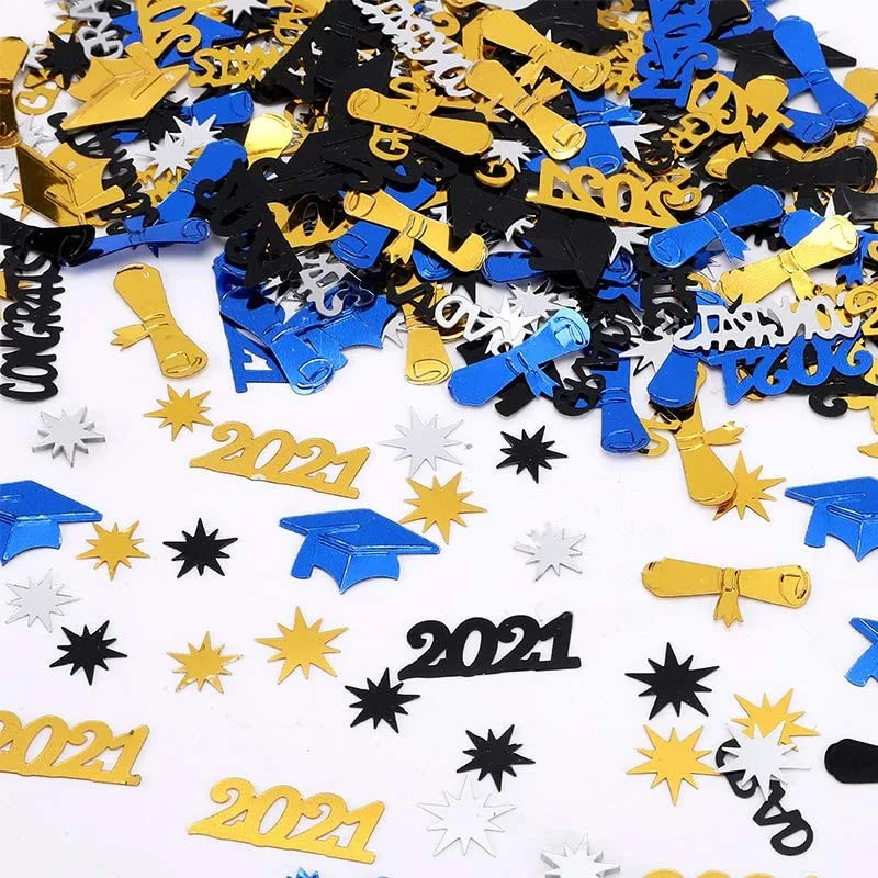 

Graduation Confetti 2021 Graduation Party Supplies Class of 2021 Decorations Table Confetti for Preschool High School College