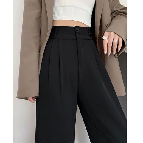 Женские свободные брюки LEGIBLE из полиэстера