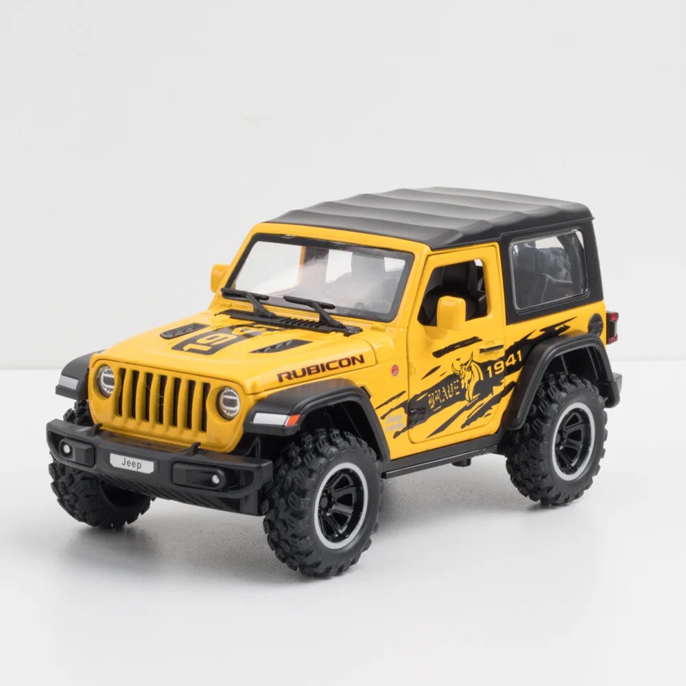 1:32 Jeeps Wrangler Rubicon 1941 внедорожник литые автомобили и игрушечные модель автомобиля