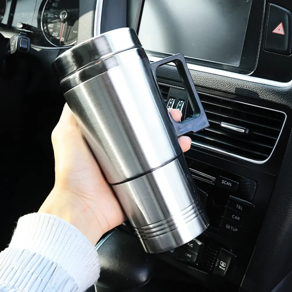 Автомобильная Термокружка Из Нержавеющей Стали 12 В/24 В