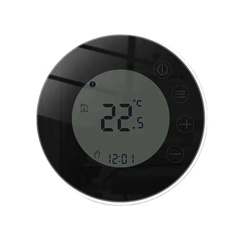 

Умный Электрический напольный термостат Tuya с Wi-Fi круглой формы 16 А