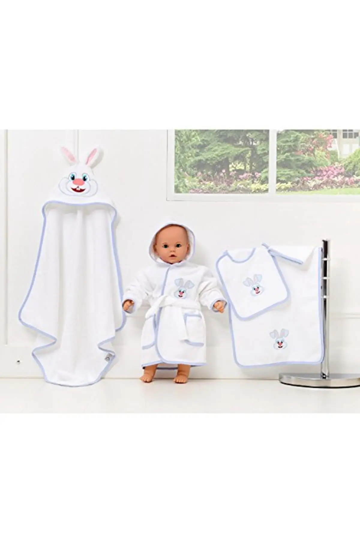 

Brand: 5 Repair Part Baby Robe Set, Blue Rabbit Category: Baby Care Set
