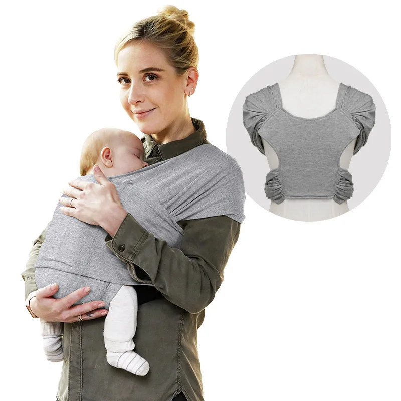

Child Sling Wrap Swaddling Baby Carrier Shoulders Horizontal Front Holding Portable Back Bag