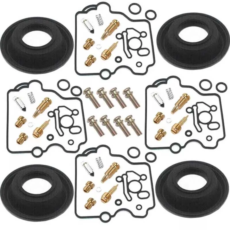 

Ремкомплект карбюратора из 4 комплектов для Suzuki RF600R RF900R RF 600 900, диафрагма для восстановления карбюратора