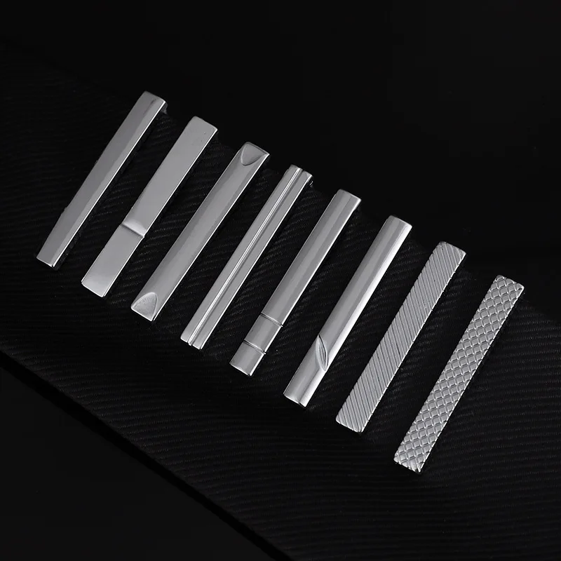 

Высококачественный мужской свадебный зажим для галстука 4 см серебряный дизайн изысканный узор Зажим Для Галстука Зажим подарок для мужчин