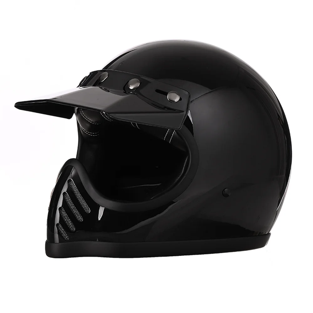 

Japan Korea Style Vintage Off Road Helmet AM DH Fiberglass Lightweight Casque Cafe Racer Motocross ATV Downhill Mountain Helmet
