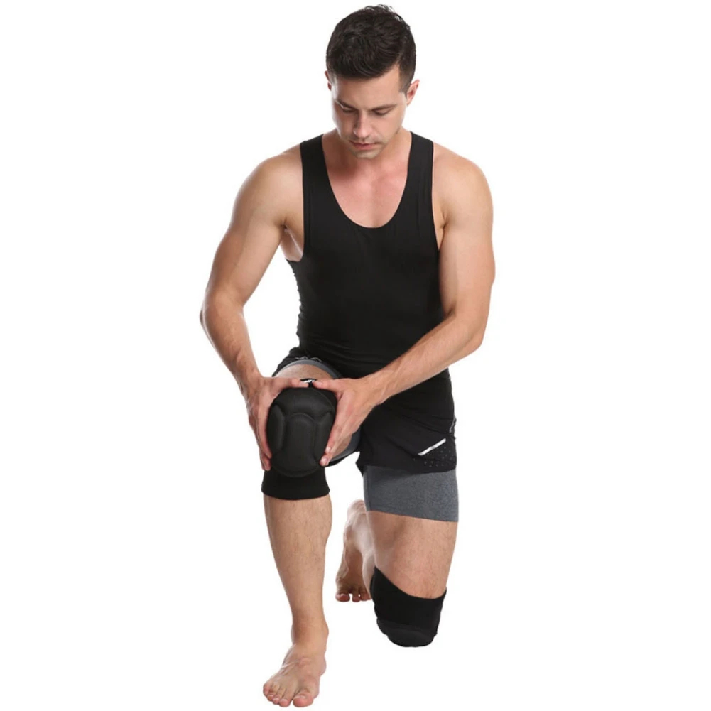 

New Protective Knee Pads Thick Sponge Football Volleyball Extreme Sports Dance Anti-Slip Collision Avoidance kneepad Brace