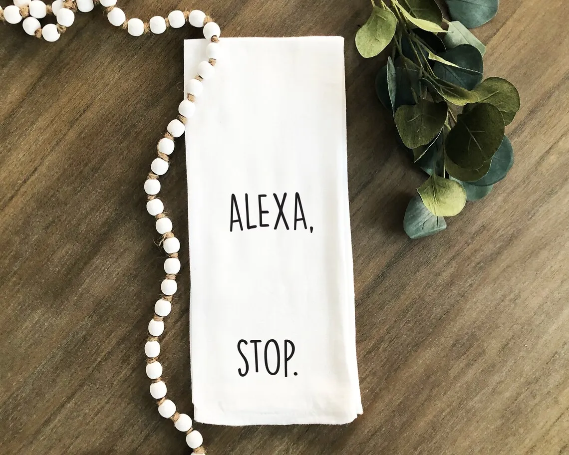 Чайное полотенце Alexa для шампанского мучного мешка забавное чайное декор