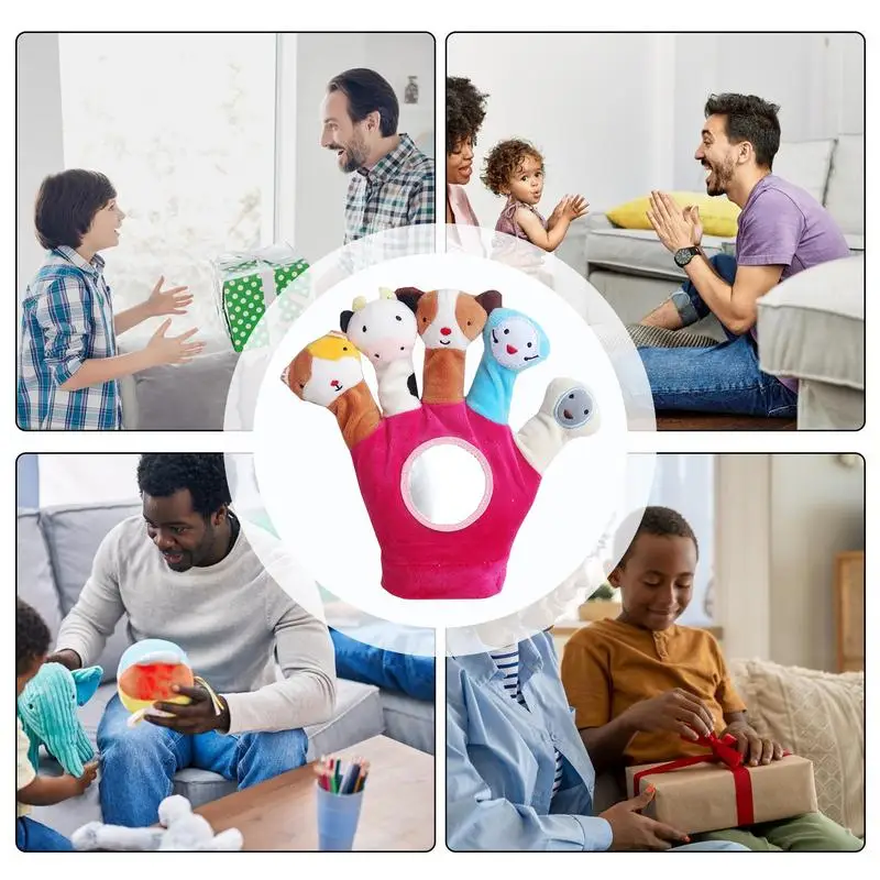 Плюшевая игрушка для детей 5 моделей животных