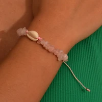 new multicolor fashion bracelet shell gravel bracelet handmade bracelet fashion beach ins jewelry