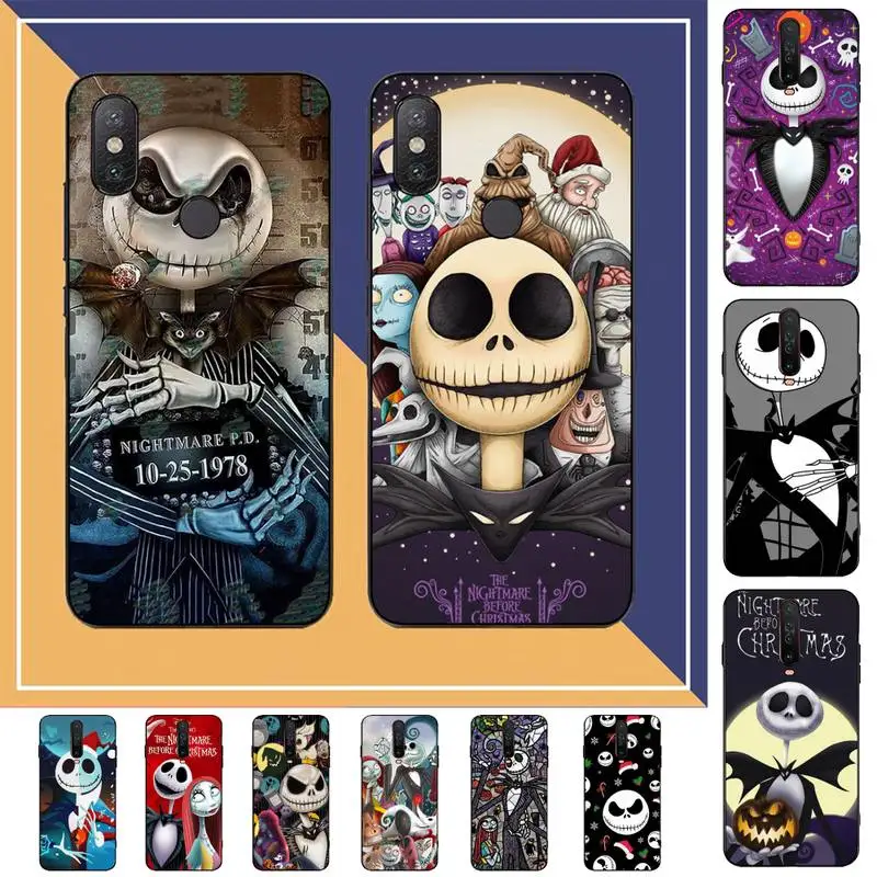 

Disney The Nightmare Before Christmas Phone Case for Redmi Note 8 7 9 4 6 pro max T X 5A 3 10 lite pro