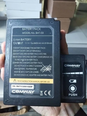 

American Conway Battery Pack BAT-03 11.1V 8400mAh For C5 C6 C8 C9 C10 C6s C9s C10s Fiber Welding Machine Fiber Fusion Splicer